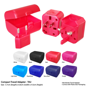 Compact Travel Adapter MC