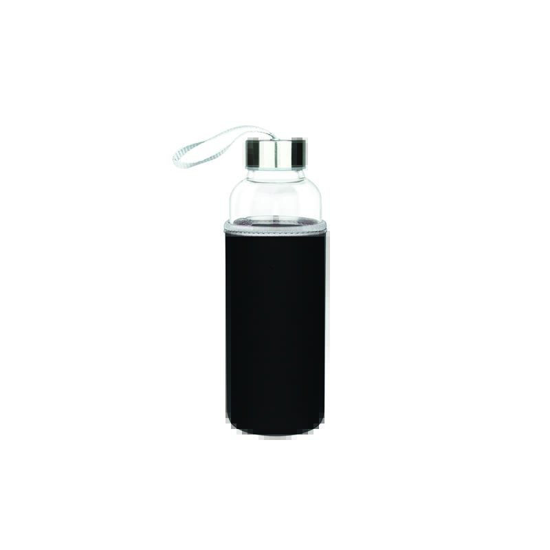 LIKEME - Glass Bottle w/ Neoprene Pouch ID