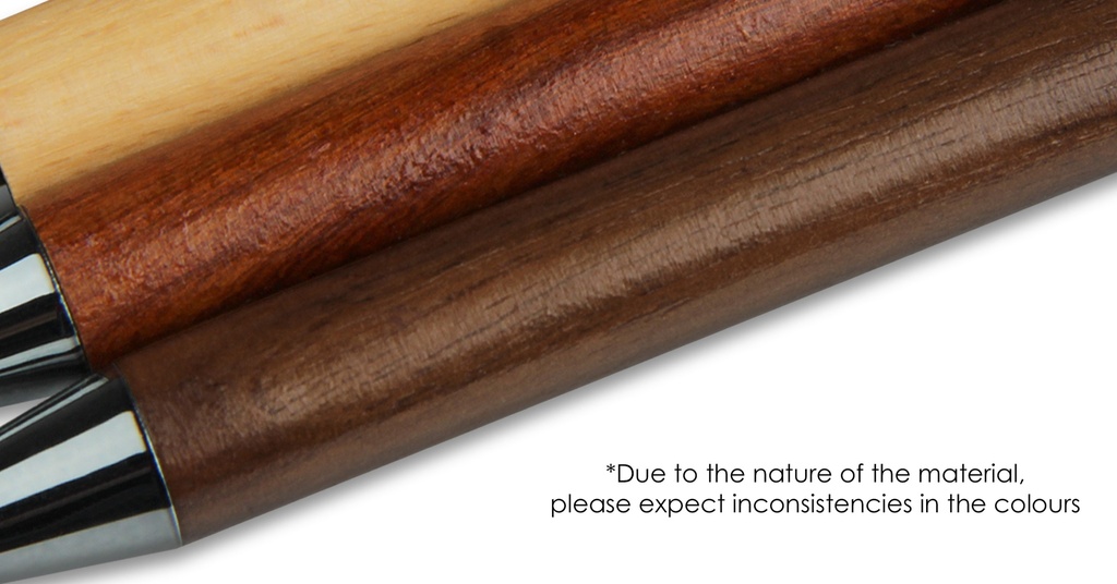 SILVERLEAF - Wood Ball Gel Pen - Image 3