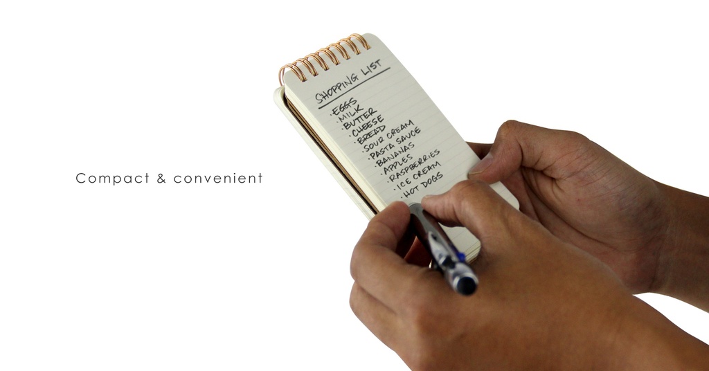 OLIVER - Vegan Leather Notepad - Image 4