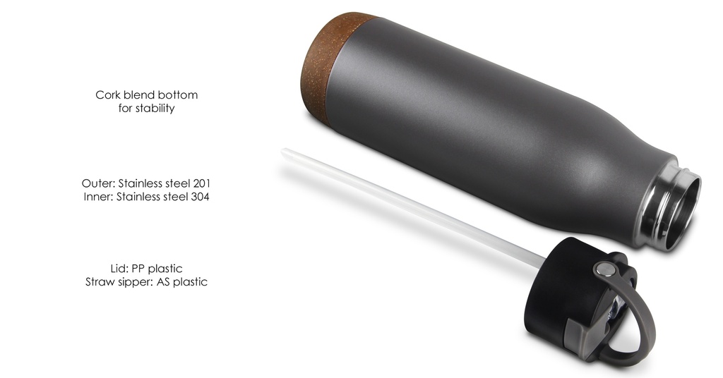 TREKKER - Stainless Steel Drink Bottle - Image 3