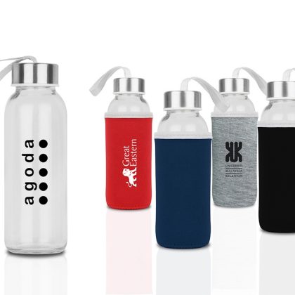 LIKEME MINI – Glass Bottle w/ Neoprene Pouch